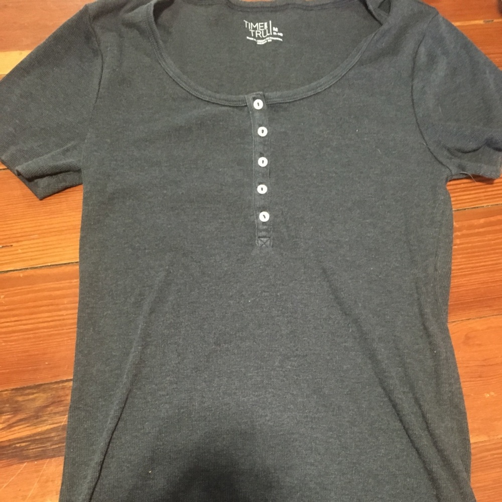 Dark Grey T Shirt (Long)